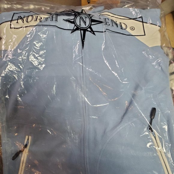 NWT North End Small Fleece Zip up Jacket 2 Pockets - Picture 7 of 8